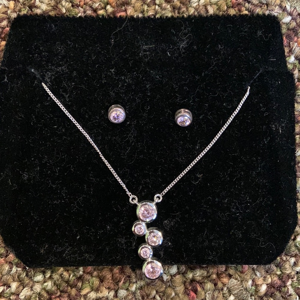 Necklace and earrings - never worn